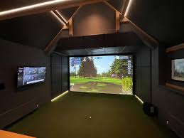 Golf simulator lifestyle